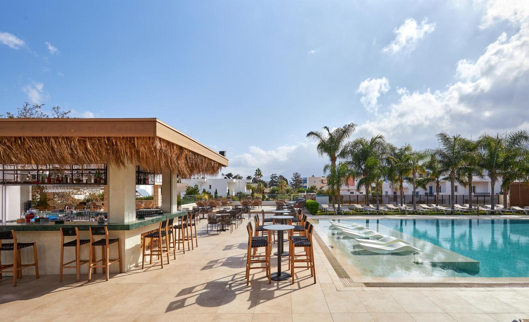 Kyknos Beach Hotel & Bungalows มาเลีย ภายนอก รูปภาพ