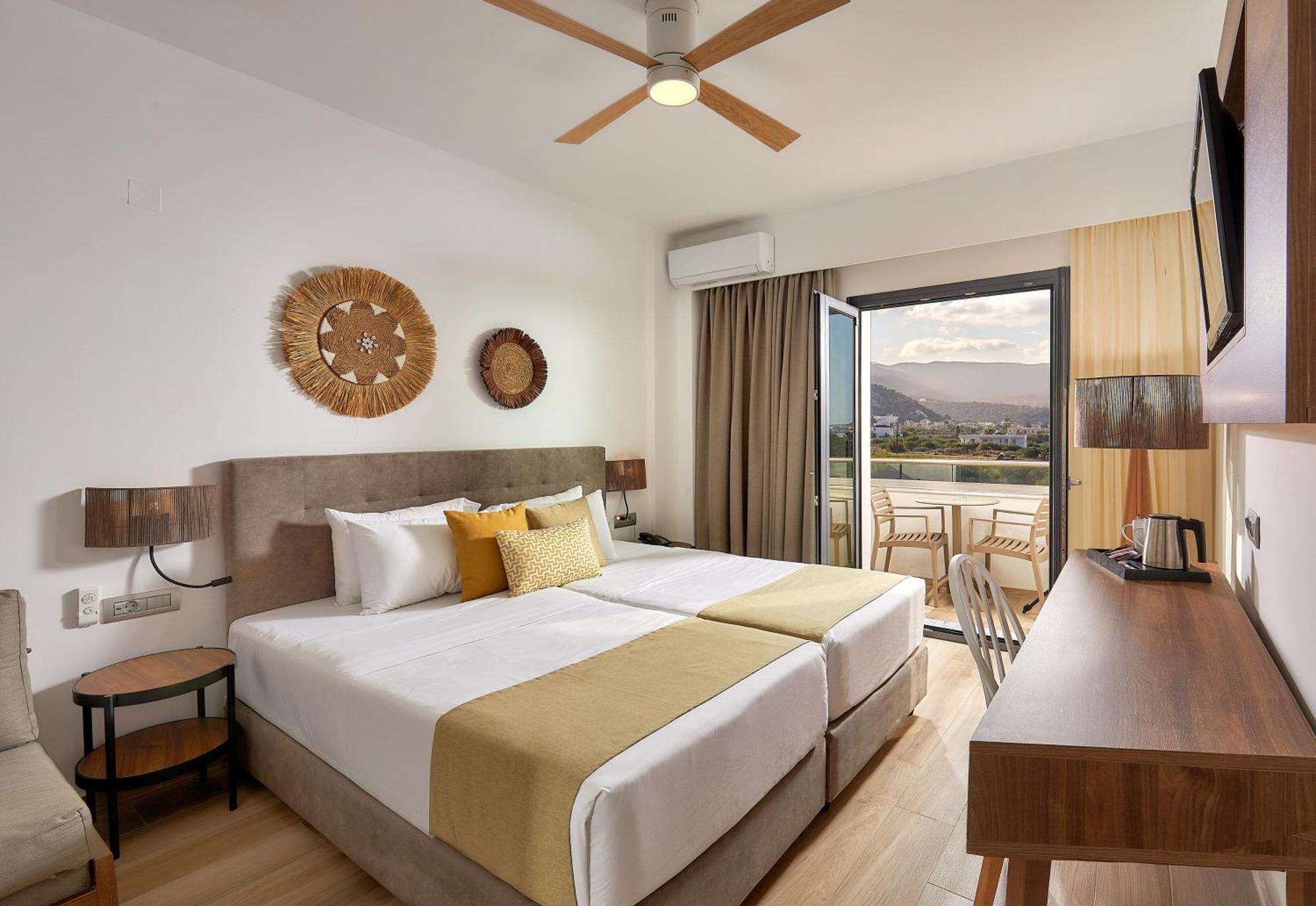 Kyknos Beach Hotel & Bungalows มาเลีย ภายนอก รูปภาพ